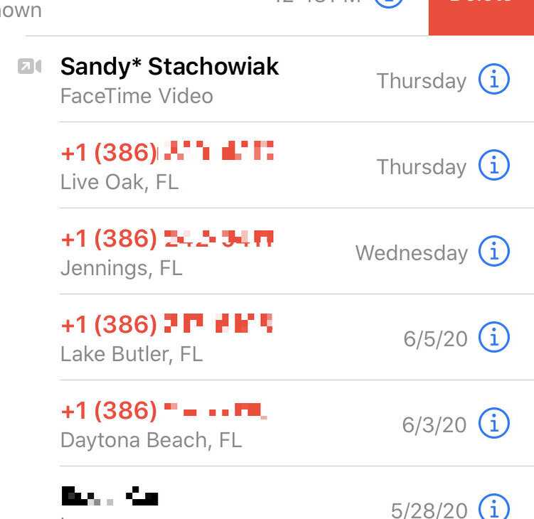 Как посмотреть историю звонков на айфоне?