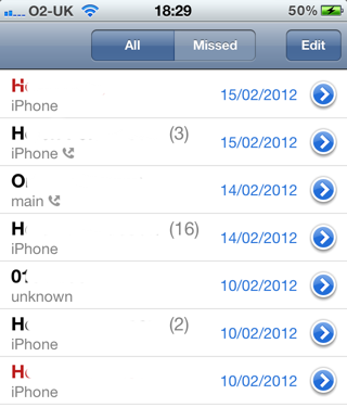 Как посмотреть старые звонки на iphone