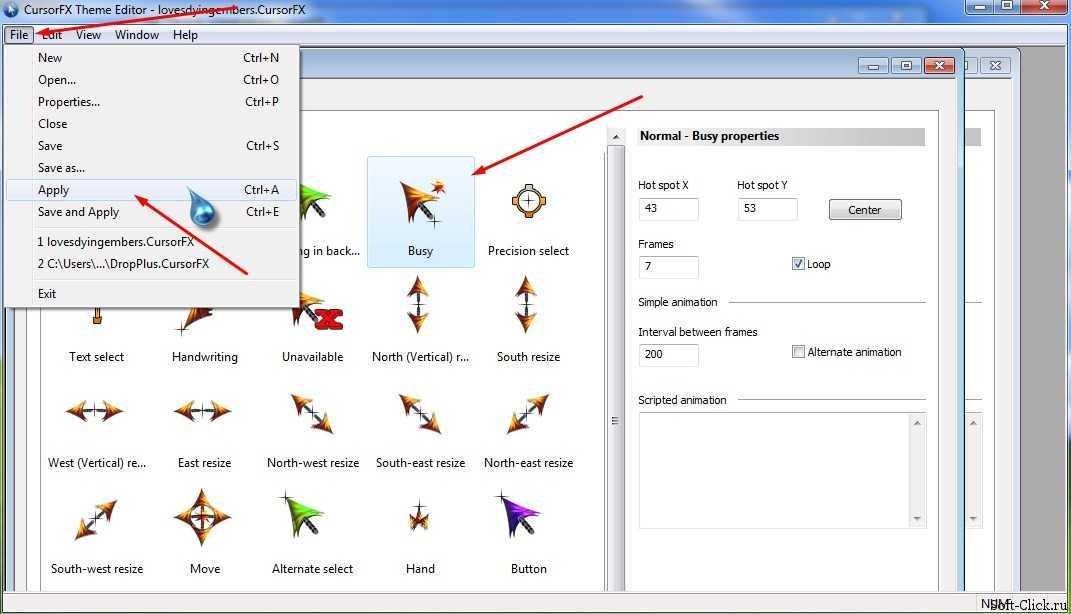 Как изменить курсор мыши на windows 10, поменять указатель