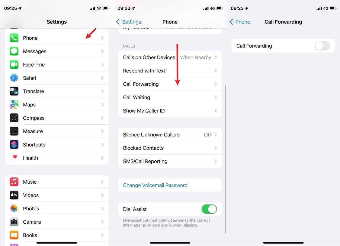 Как просмотреть историю звонков с конкретным контактом на iphone