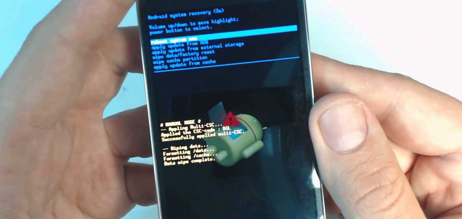Как сделать сброс на android и не потерять данные | nhutils