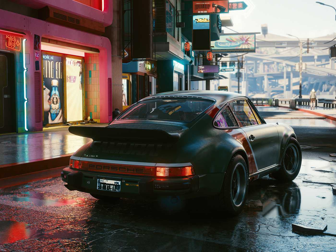 Porsche 911 ii (930) turbo | cyberpunk 2077 vehicles database | how to get, location and stats