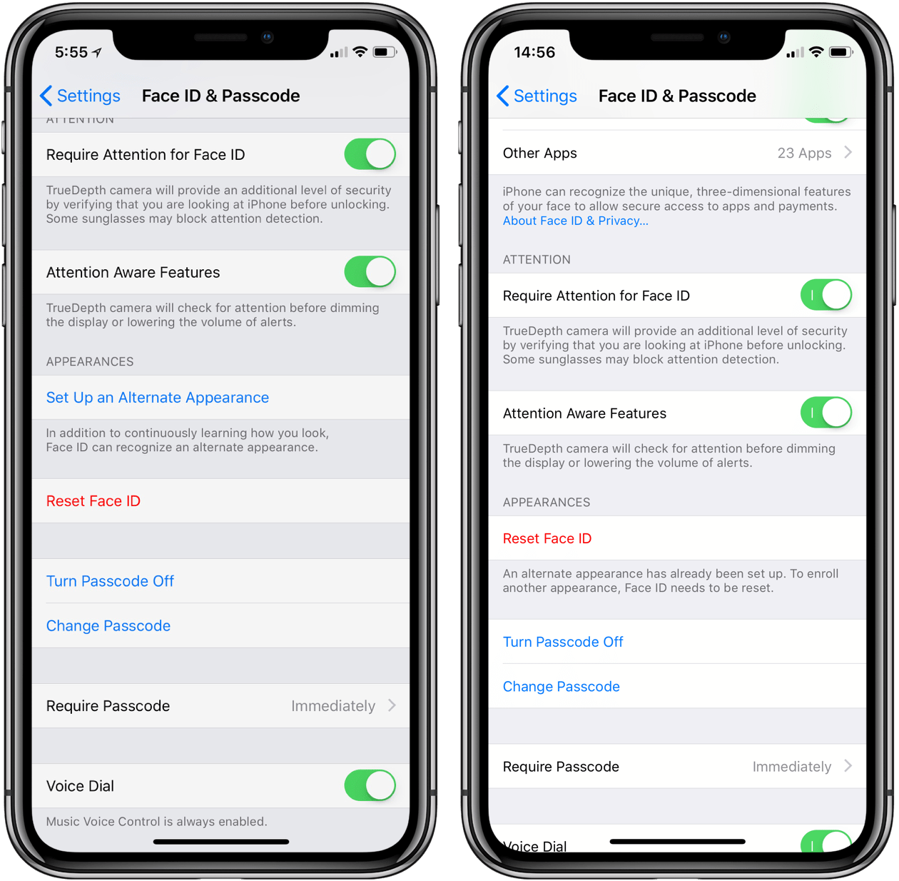 Как поставить фейс айди на фото в айфоне