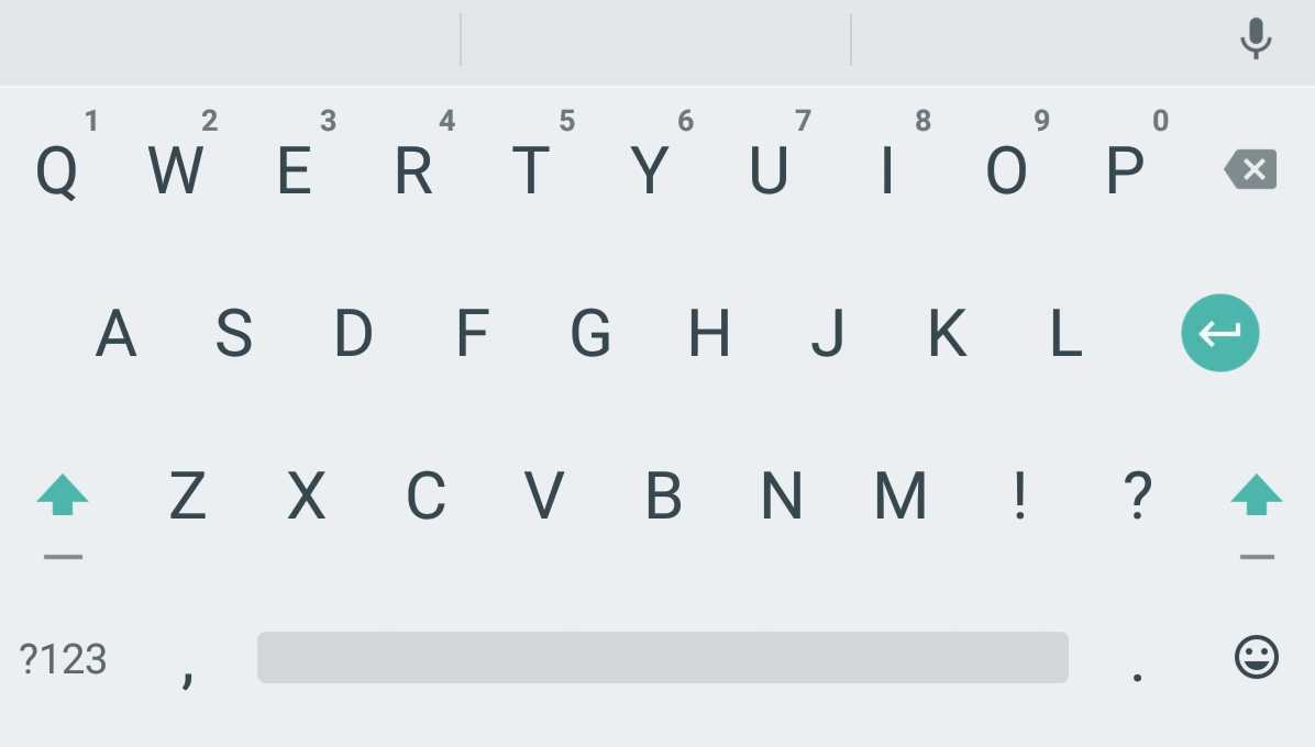 Настройки языка и ввод текста на клавиатуре gboard