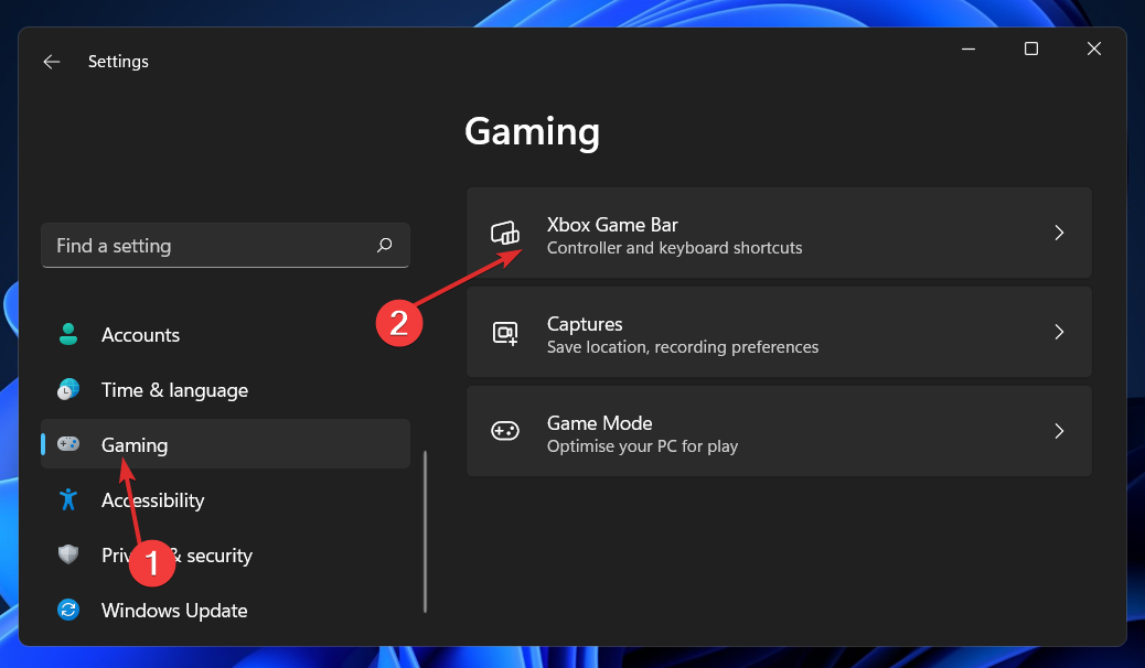 5 лучших способов исправить xbox game bar, не работающую в windows 11