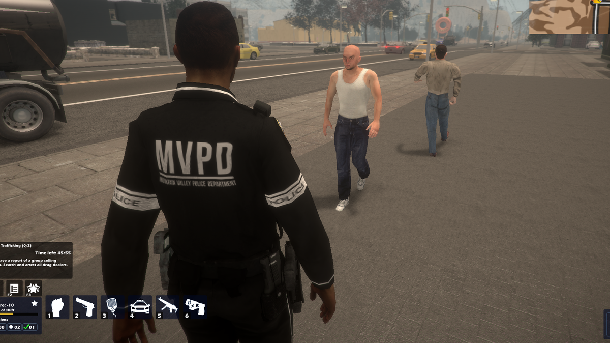 Enforcer: police crime action diary, part 2: cop land