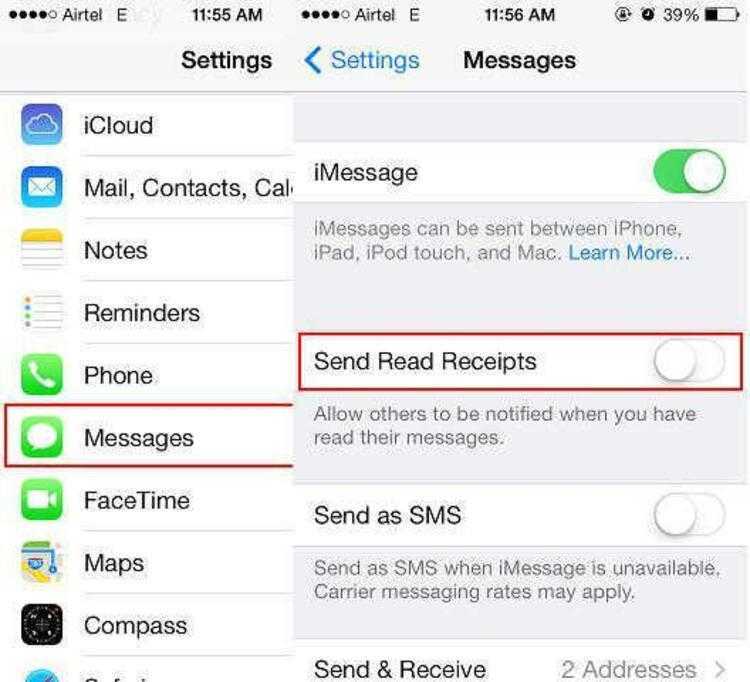 Как вместо imessage отправить обычное сообщение
