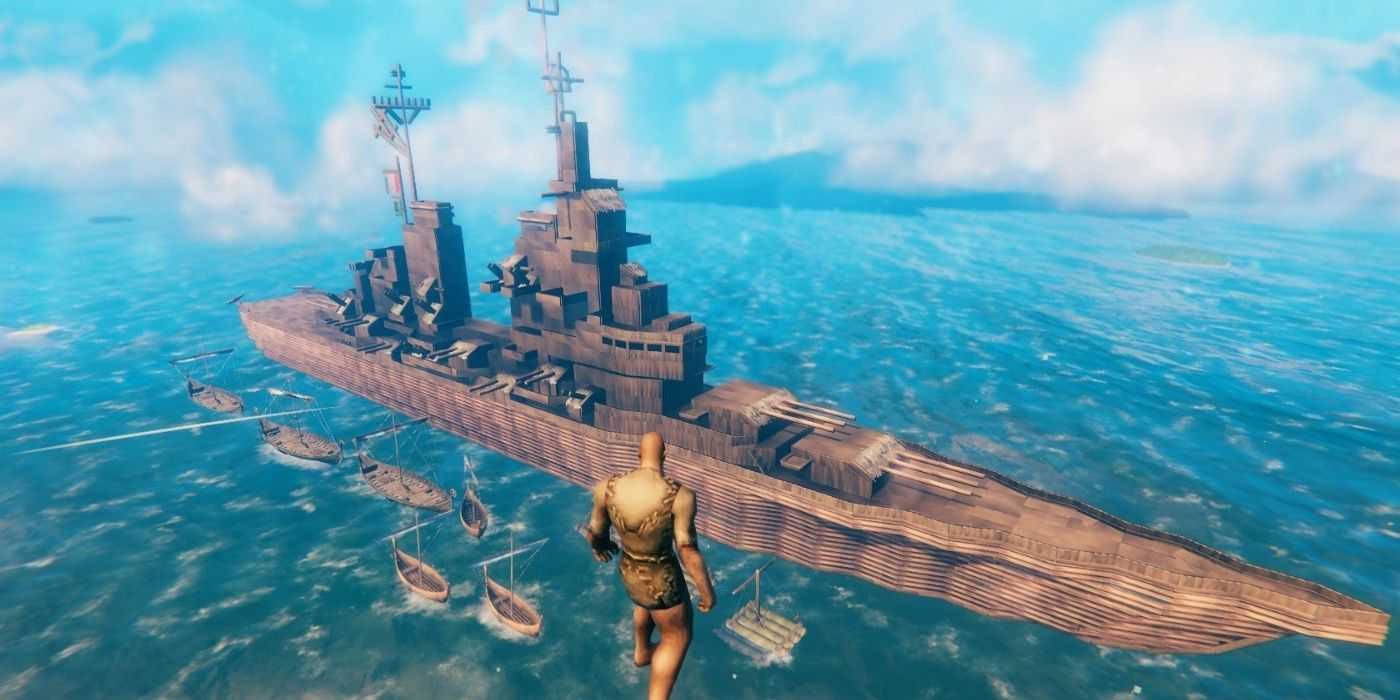 Valheim: как построить плот и отплыть на нём