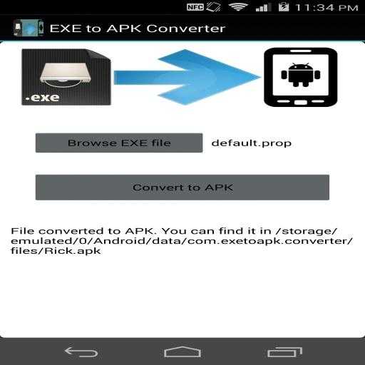 Как преобразовать exe в apk для android: подробная инструкция