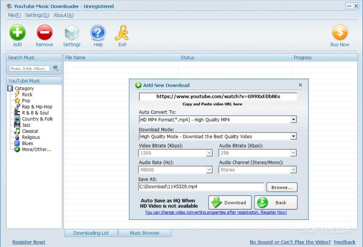 Youtube to mp3 downloader