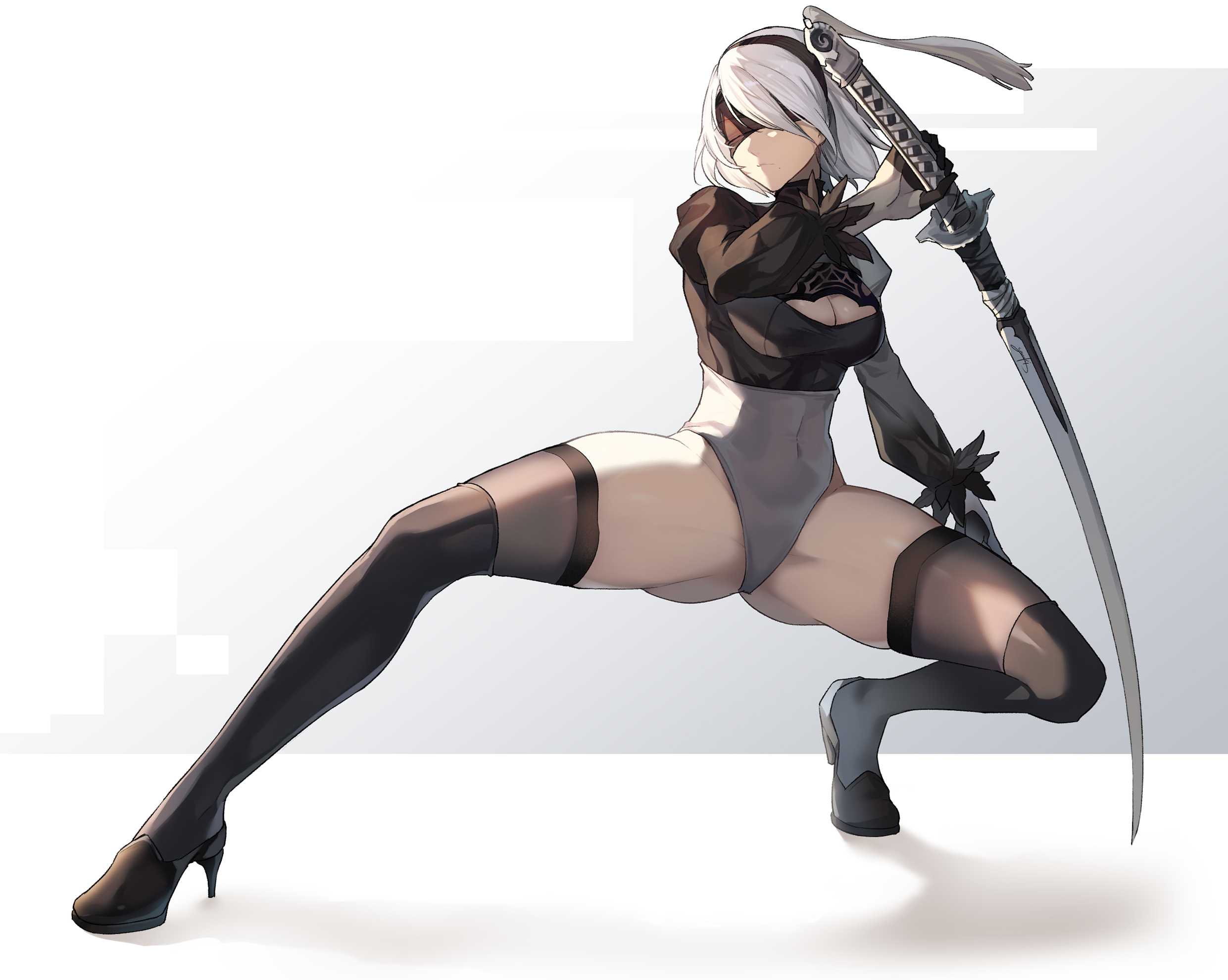 Как получить концовку e в nier: automata?