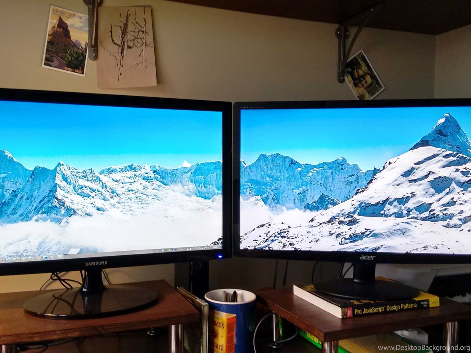 3 easy ways to set different wallpapers on dual monitors on windows