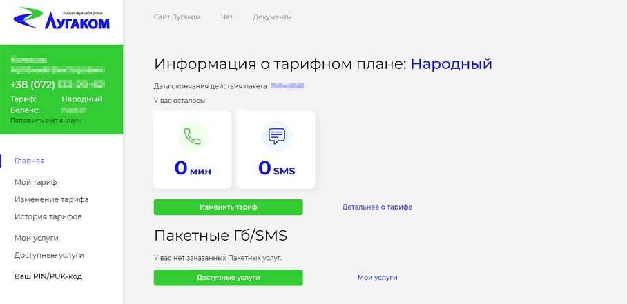 Какие есть тарифы лугаком