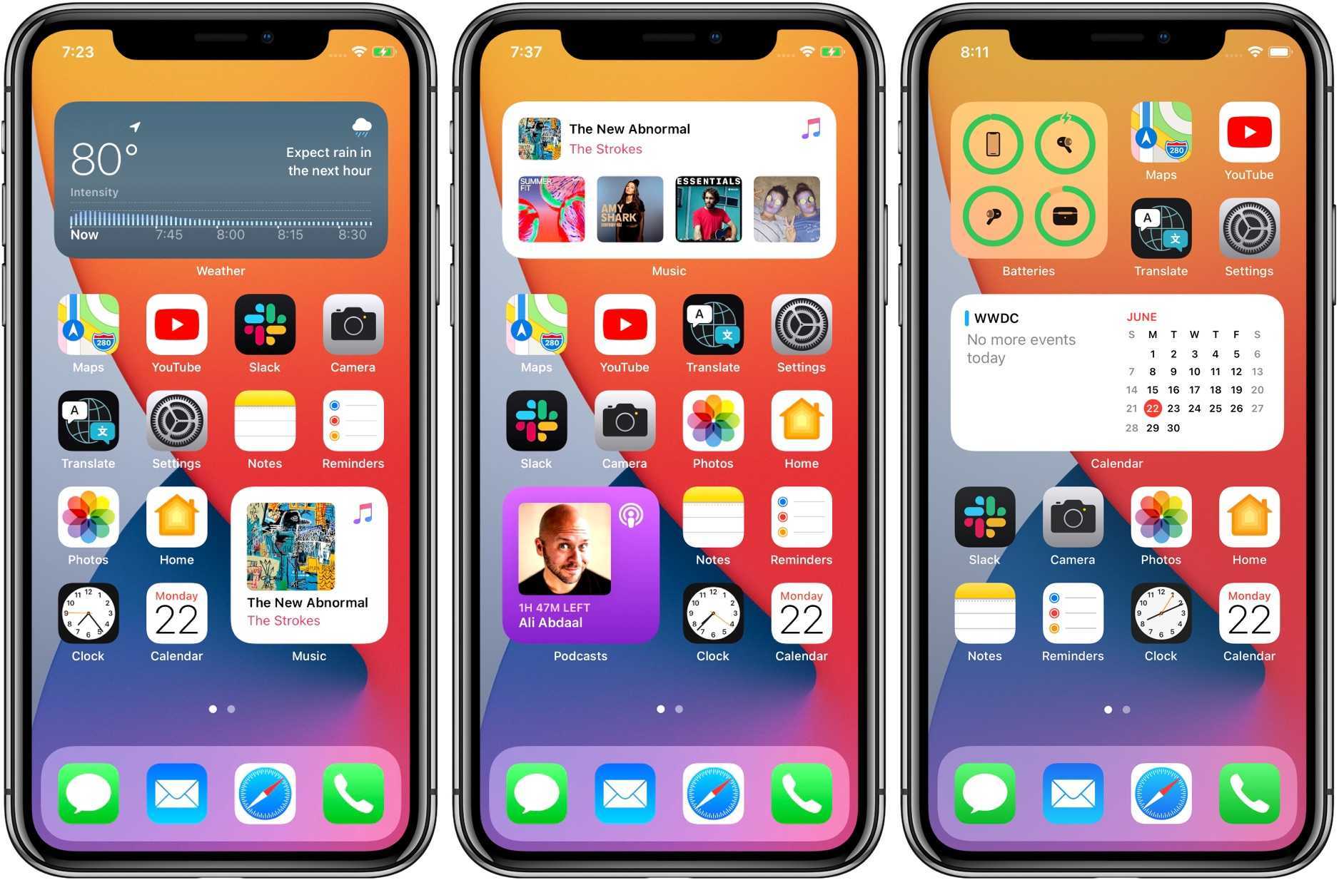 Как поменять обои на iphone