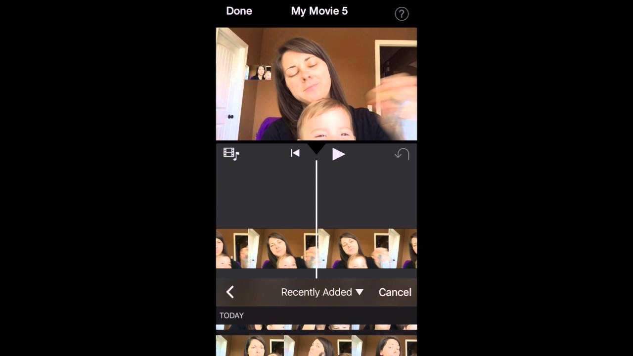 Imovie – как создать собственный фильм