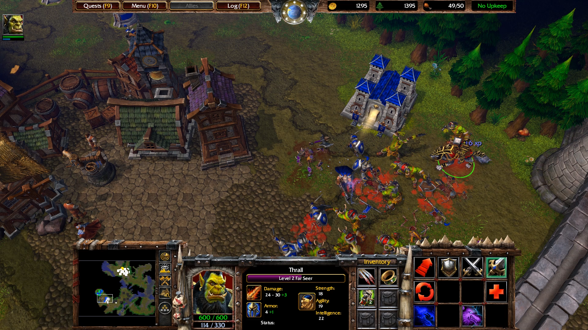 Warcraft 3: the frozen throne. кампания за альянс