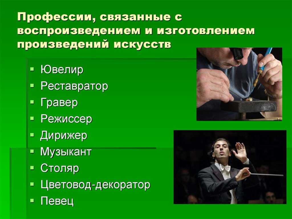 Кто работает в театре профессии