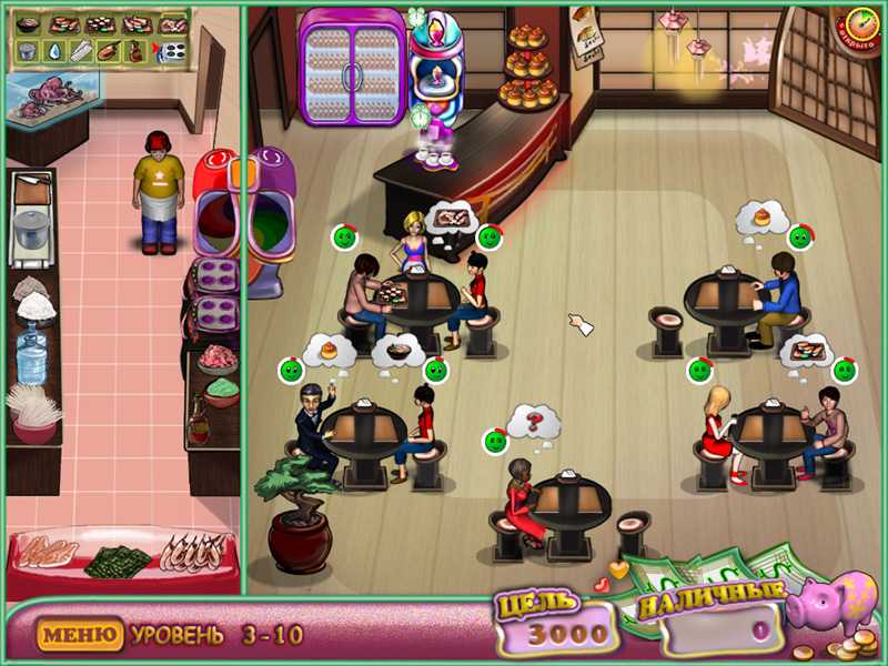 Игры про рестораны и кафе на пк