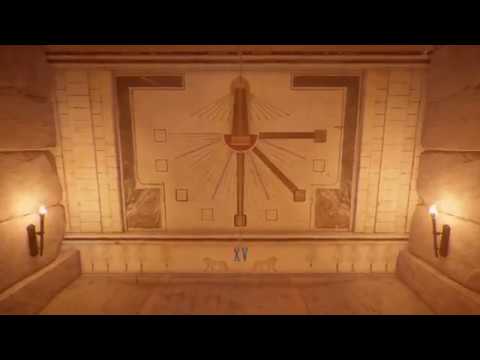 Wn - квест дары богов , загадка с солнечными часами, assassin's creed origins
