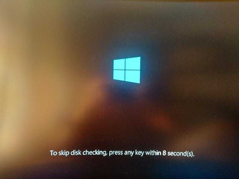 How to skip disk checking on windows 10/11 startup