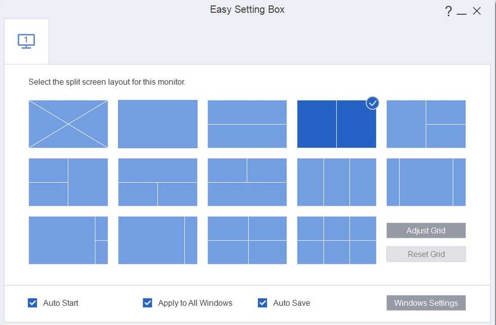 Разделенные экраны в разных версиях windows