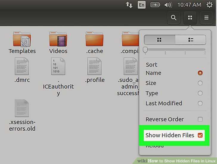Working with hidden files in linux - linuxfordevices