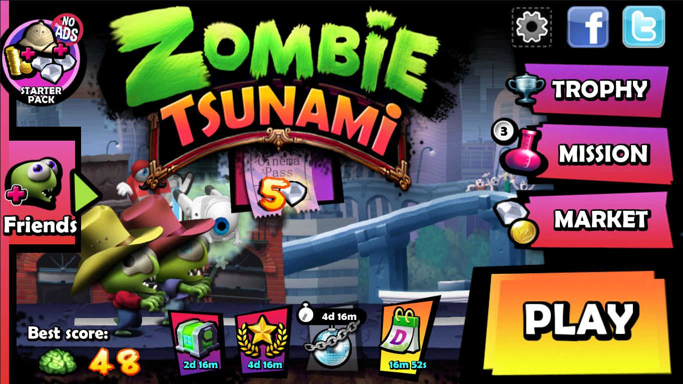 Список чит-кодов для zombie tsunami: пройди игру быстрее и легче!