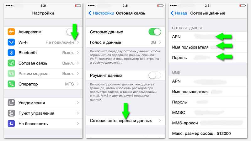 Как включить и выключить мобильный (сотовый) интернет или wi-fi на iphone и ipad